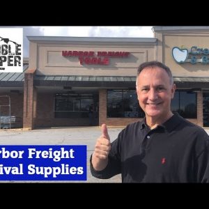 Harbor Freight Bug Out Bag!