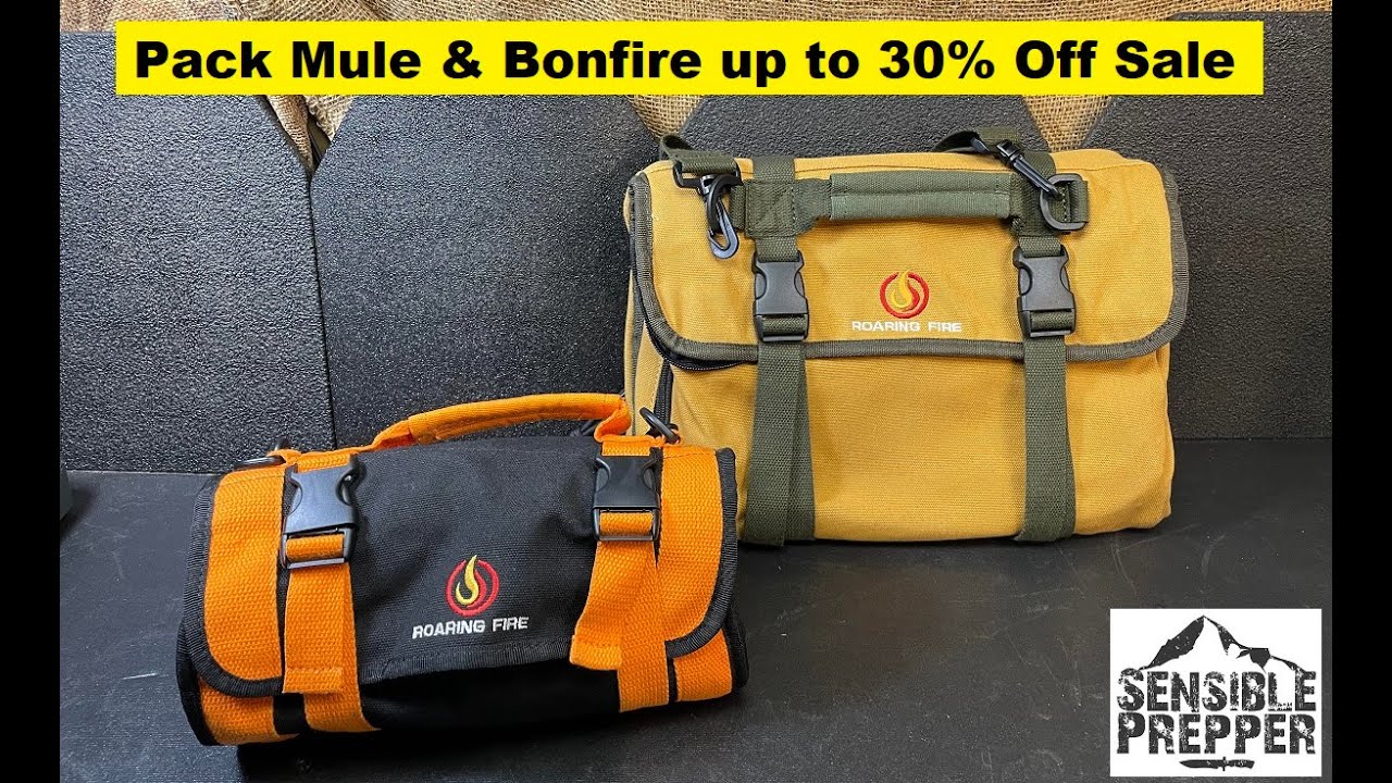 Pack Mule and BonFire up to 30 off Sale Oct 2629 Roaring Fire Gear